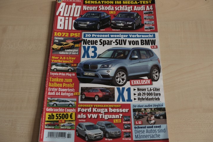 Deckblatt Auto Bild (22/2008)